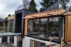 New House in Jordans, Beaconsfield. Hybrid SIP panel construction with masonry basement.