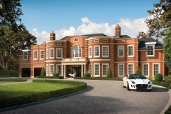 Georgian Pocket Mansion in Surrey for prestigious developer.